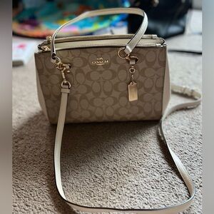 Coach Etta Carryall Satchel - Signature Pattern